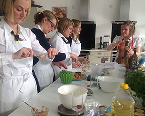 Hen parties party cambridge cookery school uk event